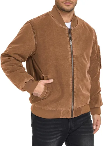 Miniatura 3 de Oymyakon Chaqueta bomber acolchada para hombre, lavada para otoño e invierno, cálida, chaquetas militares informales, abrigos acolchados