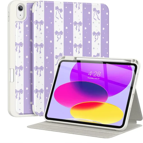 Miniatura 21 de Supveco Funda para iPad (A16) de 11ª generación de 11 pulgadas (2025), iPad de 10.9 pulgadas (2022) con soporte para lápiz, funda de alta calidad
