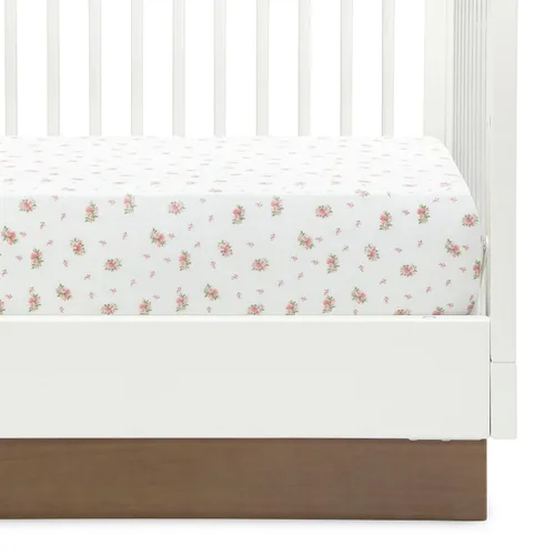 Miniatura 12 de Delta Children Mantas de Recepción para Bebé de Franela 100% Algodón para Niñas y Niños – 30x30 Pulgadas (Paquete de 2), Floral Rosa
