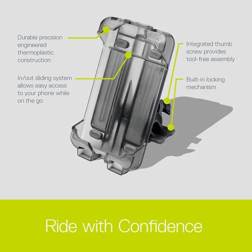 Miniatura 4 de Delta - Soporte de bicicleta para funda de smartphone, iPhone Android Samsung HTC, impermeable