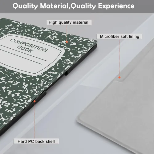 Miniatura 5 de Funda para Remarkable 2 Tablet de Papel 10.3" Lanzada en 2020, Funda de Libro Folio Protectora Liviana y de Carcasa Dura con Soporte de Lápiz Libro
