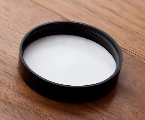 Miniatura 9 de JUVITUS Paquete de 6 tarros de vidrio grueso transparente de 2 onzas / 2.0 fl oz con tapas negras, hermético, a prueba de olores