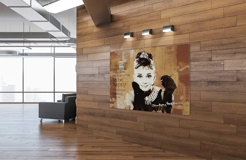Miniatura 4 de SpiritualHands Audrey Hepburn Póster de Arte de Pared Lienzo Enmarcado, Pósteres de Arte de Pared Haus and Hues, Decoración de Pared Moderna Audrey