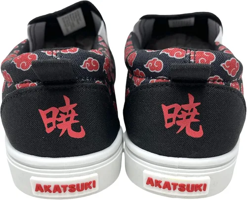 Miniatura 5 de Tenis de Naruto Shippuden con licencia oficial para adultos logotipo de Red Cloud