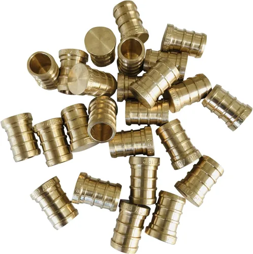 Miniatura 10 de EFIELD - Juego de 25 tapones de engarce de púas PPSU de polietileno de 3/4 pulgadas (tapa final) con pestaña de posición para tubos Pex