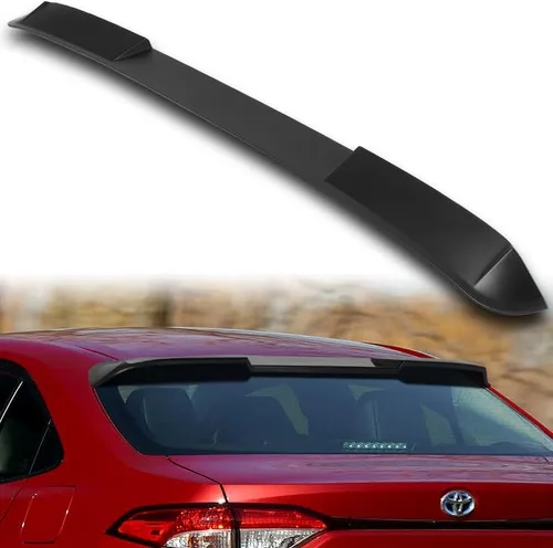 Miniatura 8 de HYPERSPEED W-Power - Alerón para ventana de techo trasero con alerón ABS para Toyota Corolla Sedán 2020, 2021, 2022, 2023, accesorios exteriores