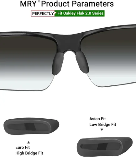 Miniatura 2 de Mryok Almohadillas nasales de repuesto para Oakley Flak 2.0Flak JacketHalf JacketHalf Jacket 2.0Fast Jacket Sunglass - Opt