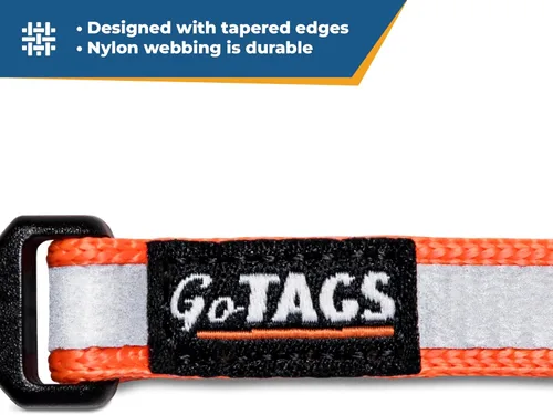 Miniatura 6 de GoTags Collares reflectantes personalizados para gatos, collar de gato personalizado grabado con nombre e identificación de teléfono, collar Rojo