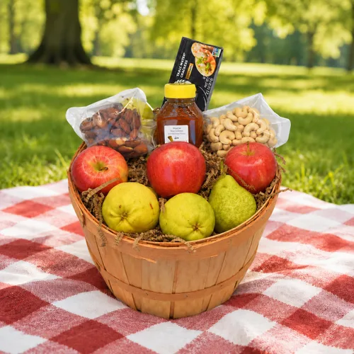 Capital City Fruit Classic Gourmet Fruit and Nut Caja de regalo