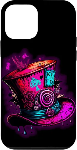 Miniatura 16 de Funda para iPhone 12/12 Pro We're All Mad Here Pink Steampunk Alicia en el país de las maravillas