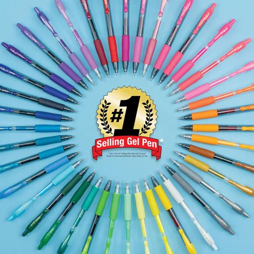 Miniatura 7 de Pilot G2 - Bolígrafos de gel premium, bolígrafos de rodillo de gel, punta fina 0.7 mm, colores surtidos, 10