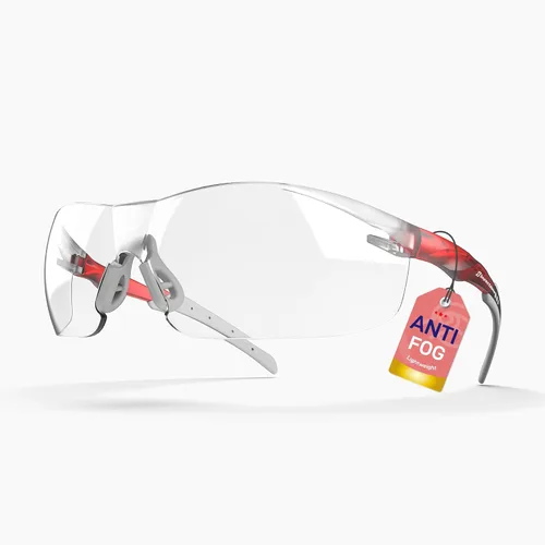 ANSI Z87.1 Gafas de seguridad, antivaho, resistentes a los rayos UV, al impacto y a los arañazos para protección ocular en el trabajo, deportes,