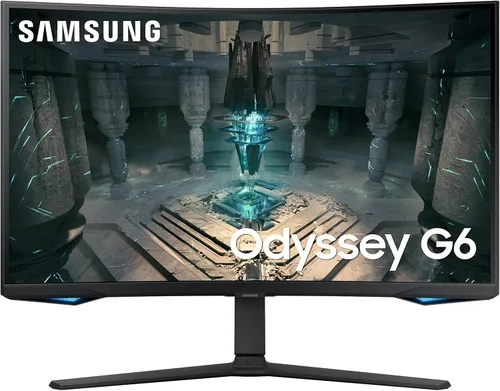 Samsung Odyssey QHD G65B - Monitor curvo para juegos de 27", 240Hz, 1ms (GTG), HDR 600, Gaming Hub, 1000R, AMD FreeSync Premium Pro, LS27BG652ENXGO