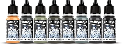 Miniatura 3 de Vallejo Conjunto de uniforme gris campo alemán, 0.6 fl oz