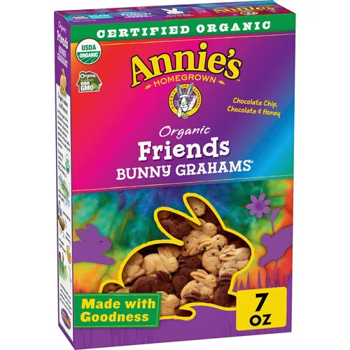 Miniatura 21 de Annie's Galletas orgánicas originales de Cheddar Squares horneadas, hechas con queso real, 11.25 onzas