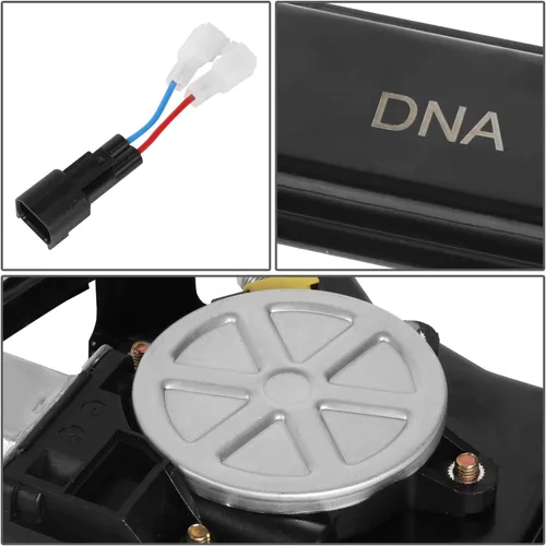 Miniatura 4 de DNA MOTORING Elevalunas eléctrico delantero izquierdo con conjunto de motor compatible con 04-08 F150 / Lobo, 06-08 Mark LT, Crew Cab/Standard Cab