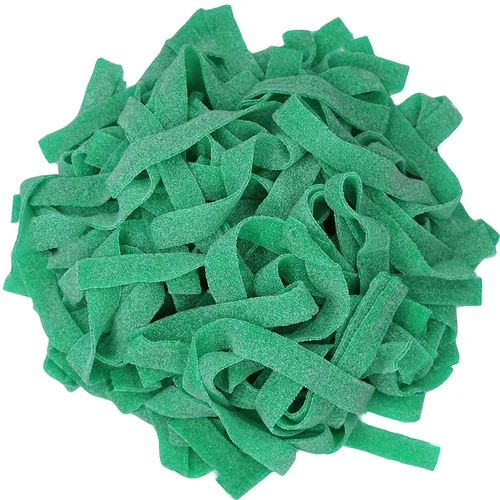 Miniatura 7 de SweetGlob Cinturones de goma agria caramelo (1 libra, frambuesa azul agria)