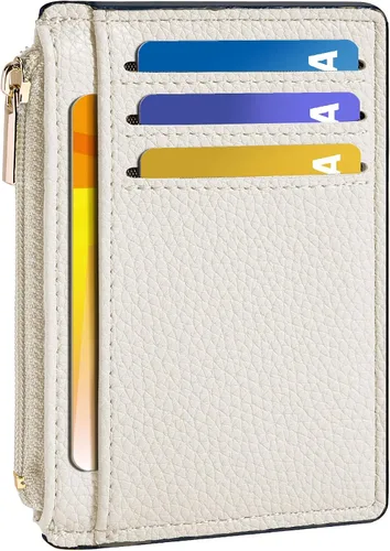 Miniatura 21 de Tipmile Tarjetero compacto para tarjetas de crédito con ventana de identificación para mujer, delgada y minimalista, bolsillo frontal, cartera