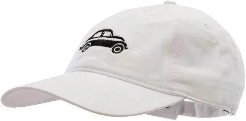 Miniatura 2 de Bug clásico del coche bordado lavado sólido pigmento teñido algodón sarga latón hebilla tapa