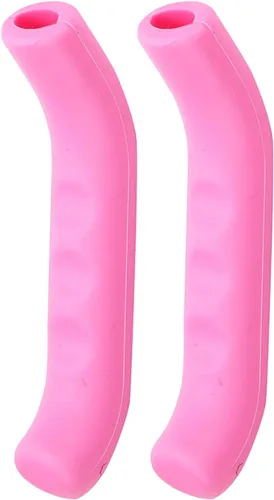 Miniatura 2 de Cubierta de palanca de freno de bicicleta, protector de palanca de freno de bicicleta, accesorio de agarre de bicicleta (rosa oscuro)