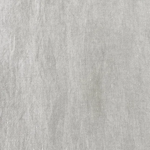 Tela de punto gris natural, lino natural, material versátil, ideal para manualidades, costura y decoración del hogar