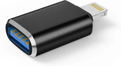 Cable Lightning macho a USB 3.0 hembra OTG para iPhone 12 11 Xr X XS 8 7 Plus Max compatible con iPad Air Pro Mini, compatible con lector de Paquete