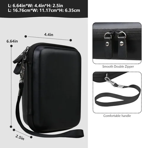 Miniatura 3 de Funda de impresora adhesiva compatible con Memoking T02/para iDPRT/para Phomemo/para Anycash/para Ponek/para Cabaro Mini Impresora Pegatina, Mini