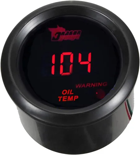 Miniatura 11 de ESUPPORT Medidor digital de turbo boost para coche de 2" (52mm) con luz LED roja PSI