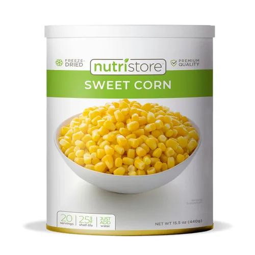 Nutristore Verduras liofilizadas | Almacenamiento de alimentos de emergencia | Vida útil de 25 años | Preparación de grapas de despensa | Brócoli,