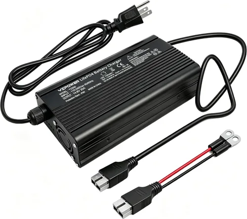 Cargador de batería Lifepo4 de 14.6 V 20 A para baterías de fosfato de hierro y litio de 12.8 V 12 V, cargador de batería AC-DC, cargador de batería