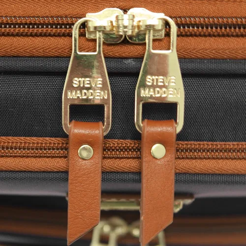 Miniatura 4 de Steve Madden maleta Bolsa con Ruedas veliz debajo del asiento, Negro), D4041-01-WT