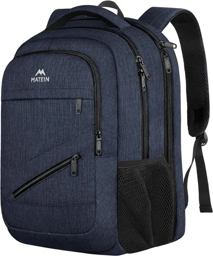 Miniatura 25 de MATEIN - Mochila para laptop de gran capacidad para mujeres, mochila de viaje aprobada por TSA con correa para equipaje y puerto USB, mochila