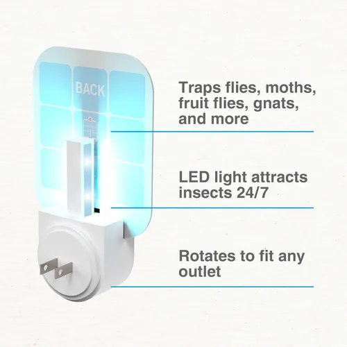 Miniatura 3 de Safer Brand - Trampa para enchufe modelo Safer Home SH502 para interiores sin productos químicos que ofrece 400 pies cuadrados de protección