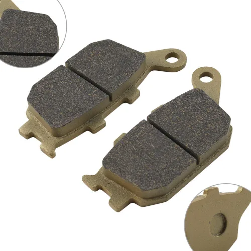 Miniatura 4 de FSFY 2 PC Brass FA417 Brake Pad Rear for HONDA CB CBF 600, for Kawasaki ZX-25 EN650, for Suzuki SV 400, DL 650, for Yamaha XJ6-F FZ6 for Fazer