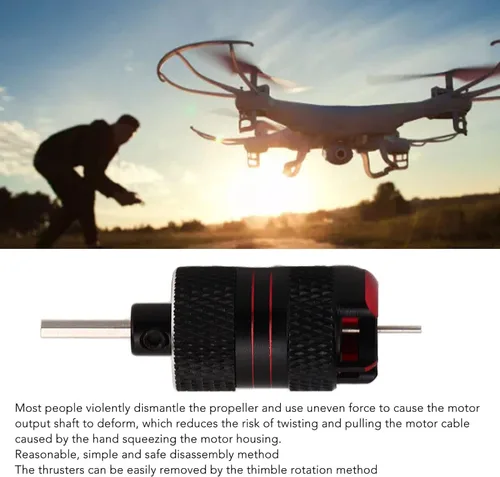 Miniatura 3 de VBESTLIFE Herramienta de extracción de hélice para drones, herramienta de eliminación de hélice de drones de aleación de aluminio para RC FPV Drone