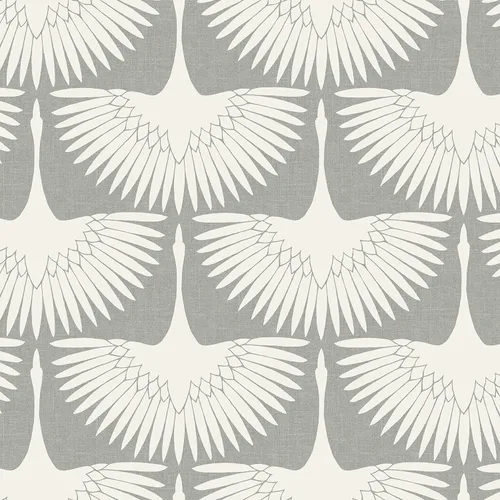 Miniatura 12 de Tempaper x Genevieve Gorder - Plumas grises en bandeja - Papel pintado extraíble para despegar y pegar, 20.5 x 9 pies, fabricado en los Estados