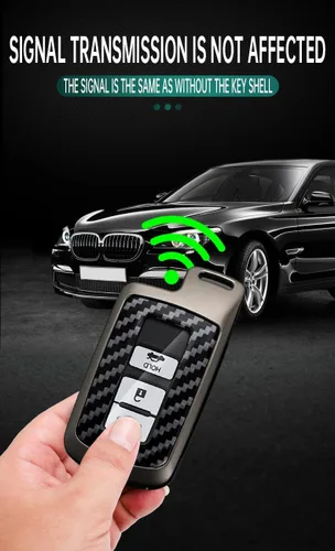 Miniatura 9 de ontto Funda inteligente para llavero con control remoto para Toyota Camry Prius c Avalon Corolla Tacoma Land Cruiser Highlander Tundra 4Runner