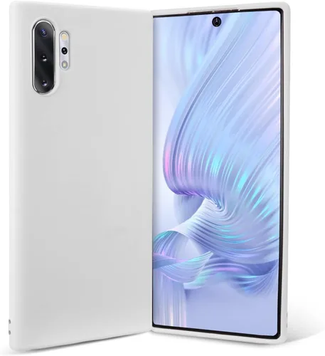 Miniatura 13 de Funda para Galaxy Note 10 Plus, silicona líquida, delgada, suave, TPU, protección de cuerpo completo, a prueba de golpes, para Galaxy Note 10 Plus