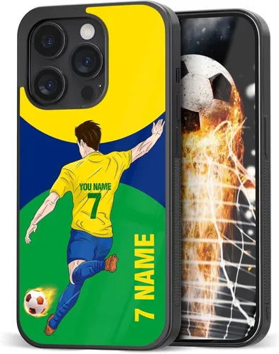 Miniatura 17 de Fundas de teléfono personalizadas con nombre personalizado para iPhone 11, 12, 13, 14 Pro 15, 16 Pro Max Plus Mini, para Samsung Galaxy S22 23 24 25
