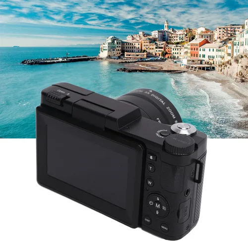Miniatura 5 de Cámara digital 4K para fotografía, enfoque automático de 48 megapíxeles, cámara de vlogging con pantalla abatible de 3 pulgadas, zoom 5X 8X, cámara