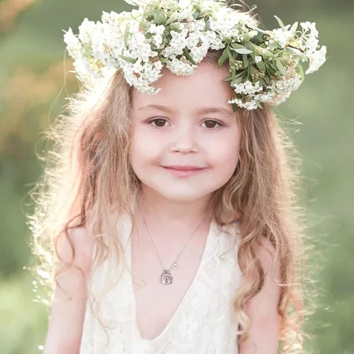 Miniatura 2 de IEFRICH Regalos de unicornios para niñas, collares de unicornio con corazón de circonita cúbica para mujeres y niñas, collares con inicial, joyería