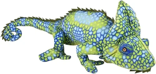 Miniatura 3 de Rhode Island Novelty AP One - Camaleón realista de peluche verde grande, 27 pulgadas