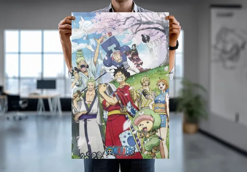 Miniatura 7 de One Piece - Póster de TV de anime (lano) (tamaño: 24 x 36 pulgadas) (póster laminado)