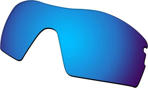 Miniatura 2 de BroLizard Reemplazo de lente polarizada para lentes de sol Oakley Radar XL - Lentes polarizados negro+titanio+rojo + azul, Negro + titanio + rojo +