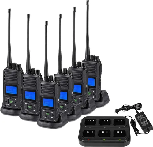 Miniatura 6 de SAMCOM Cargador multibanda de seis vías para radios FPCN30A 6 paquetes