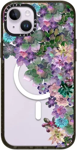 Miniatura 160 de CASETiFY Impact - Funda para iPhone 13 [protección contra caídas de 6.6 pies/compatible con Magsafe] Black Kingsnake, color negro transparente