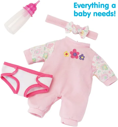 Miniatura 3 de Kidoozie Sweetie Doll - Muñeca de cuerpo suave de 12 pulgadas con ojos abiertos y cerrados para edades de 12 meses en adelante, perfecta