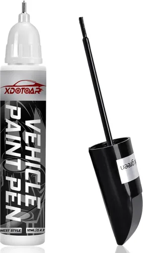 Miniatura 8 de Pintura mate negra para retoques de coches, lápiz universal y preciso para arañazos de automóviles, removedor de arañazos duradero para autos