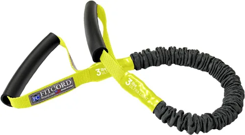 Miniatura 7 de Mini bandas FitCord - Bandas de resistencia cortas con asas de FitCord ofrecidas en 3 libras a 55 libras de resistencia y fabricadas en Estados