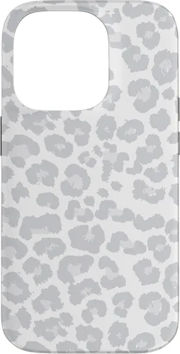 Miniatura 17 de Blanco Gris Guepardo Estampado De Leopardo Animal Skin Lindo Moda Caso Para iPhone 17